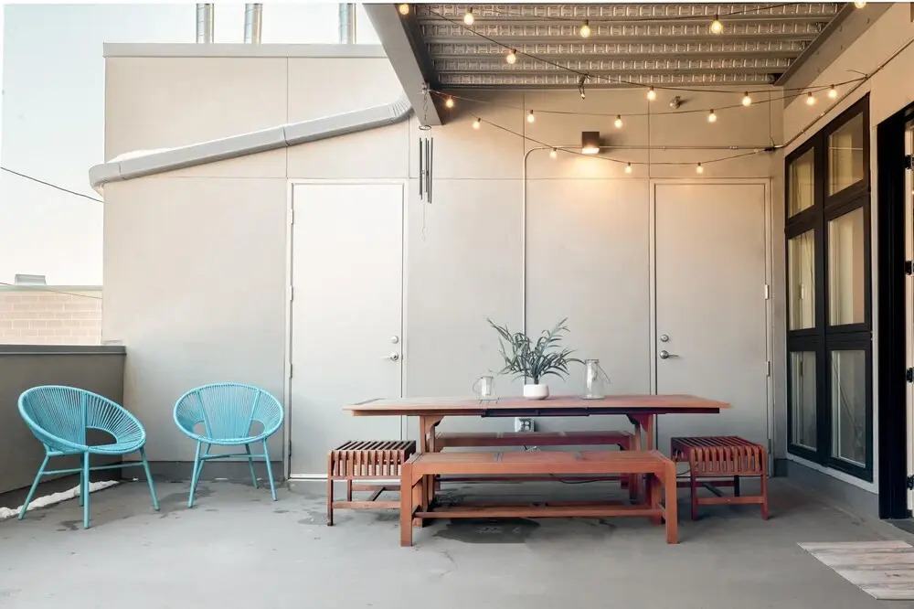 Bright Boho Loft Huge Private Deck