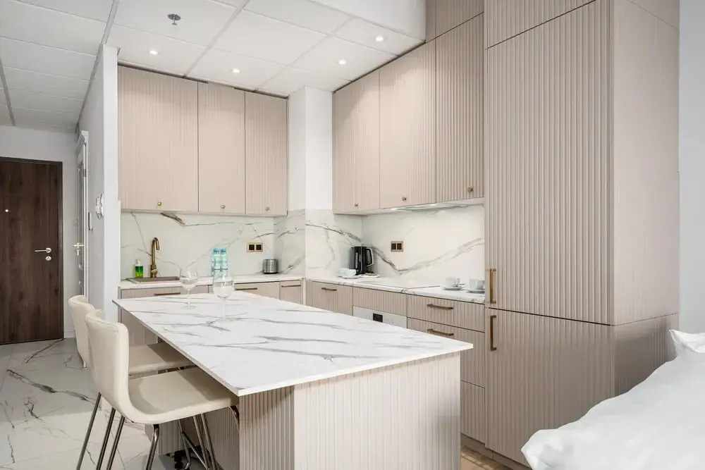 Exclusive Studio on Kasprzaka Street Warsaw Tower Bliska Wola