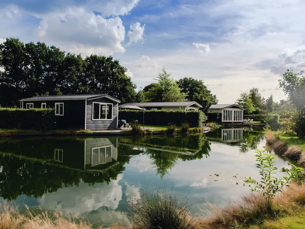 Beautiful Chalet Located on a Pond