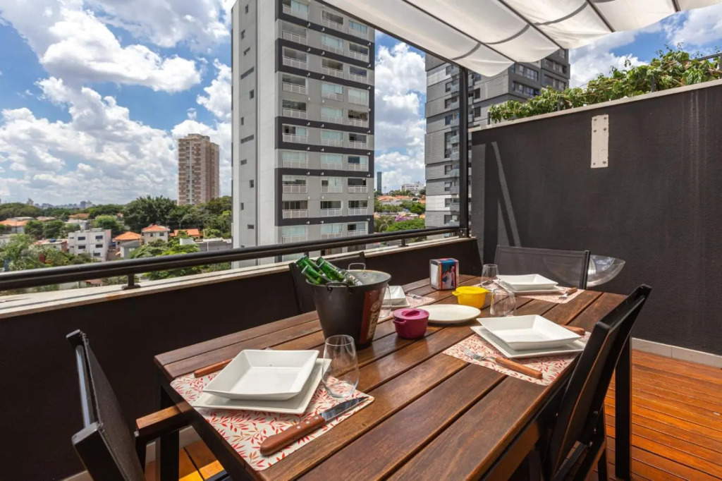 Easy Star - Studio com Garden Encantador ao lado de Congonhas - DF01H