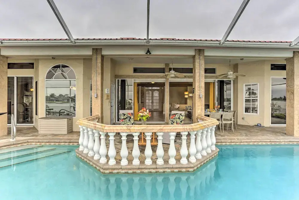 Lakefront Cape Coral Home w/ Private Pool & Dock!