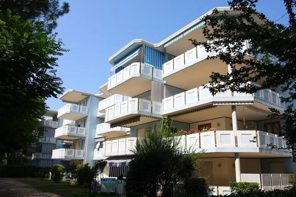 Apartment House With Balcony and Swimming Pool