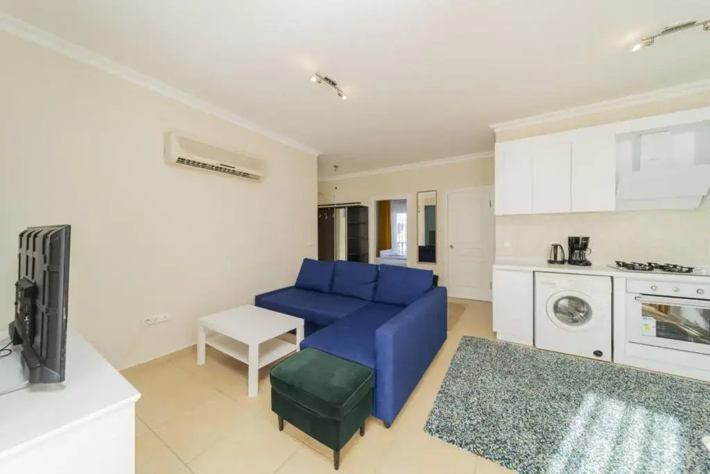 Flat with Balcony and Shared Pool in Belek