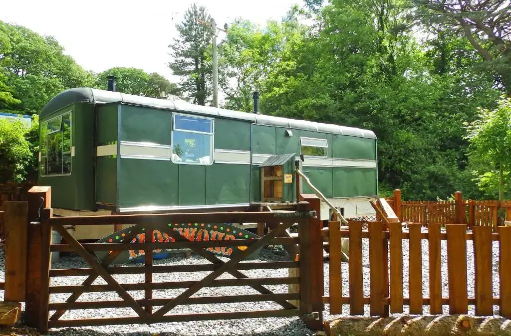 Showmans Wagon at Coed Cae
