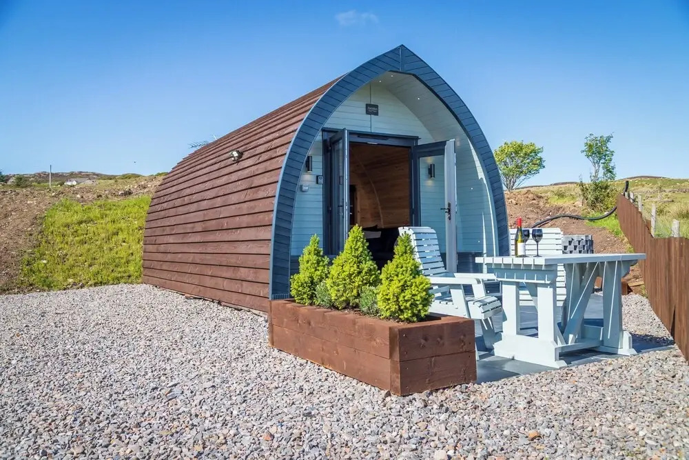 Loch Ewe Luxury Pods