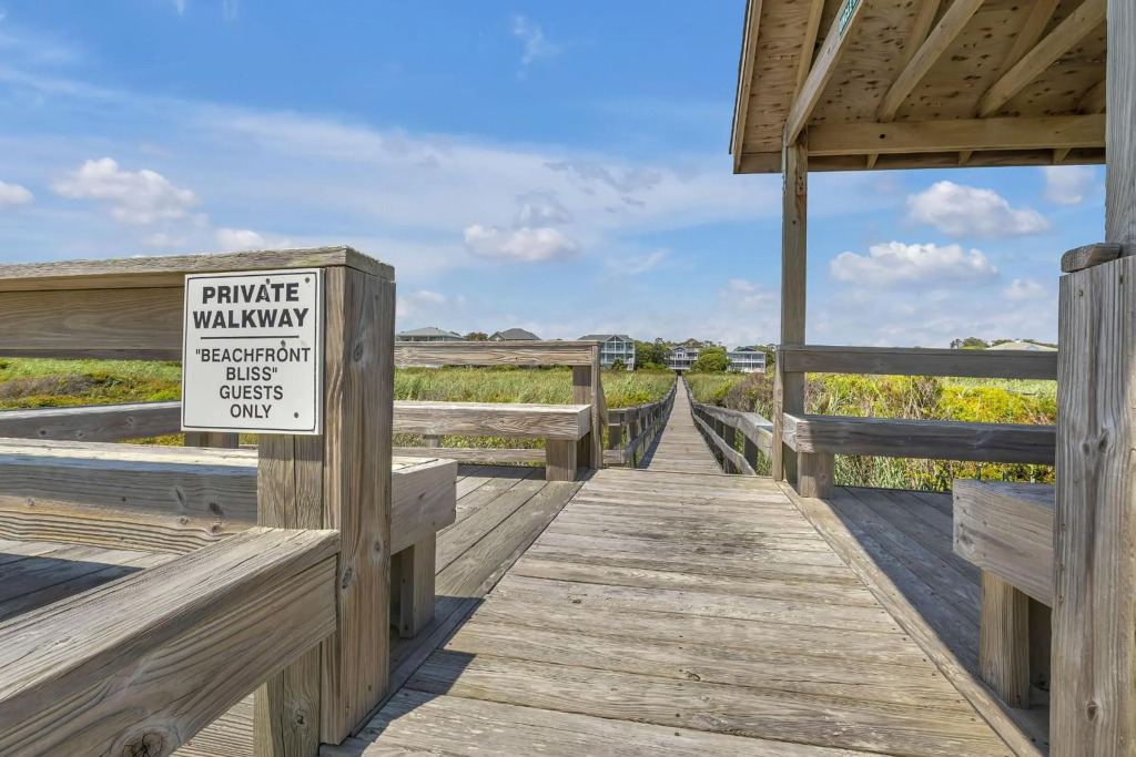 Beachfront Bliss by Oak Island Accommodations