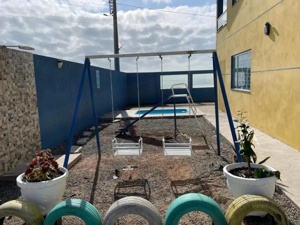 Pé na areia apt superior