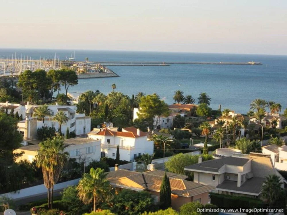 Apartment With 2 Bedrooms in Dénia, With Wonderful sea View, Furnished