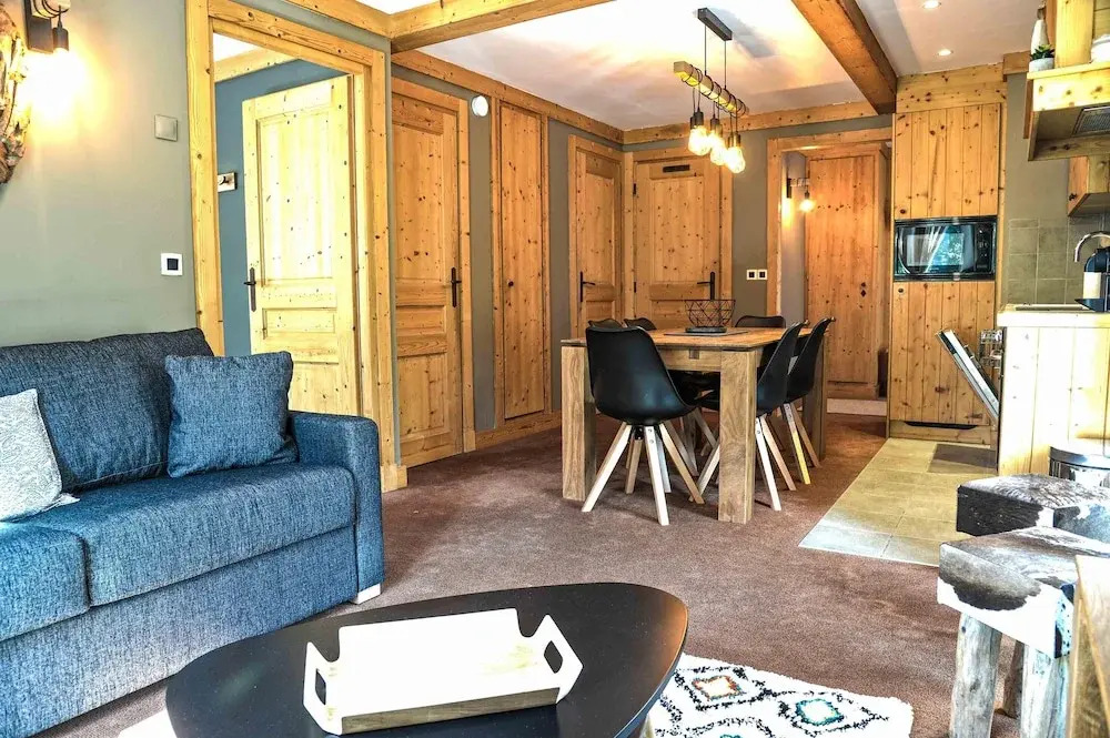 Apartment With 2 Bedrooms in Les Deux Alpes, With Wonderful Mountain View, Terrace and Wifi - 50 m From the Slopes