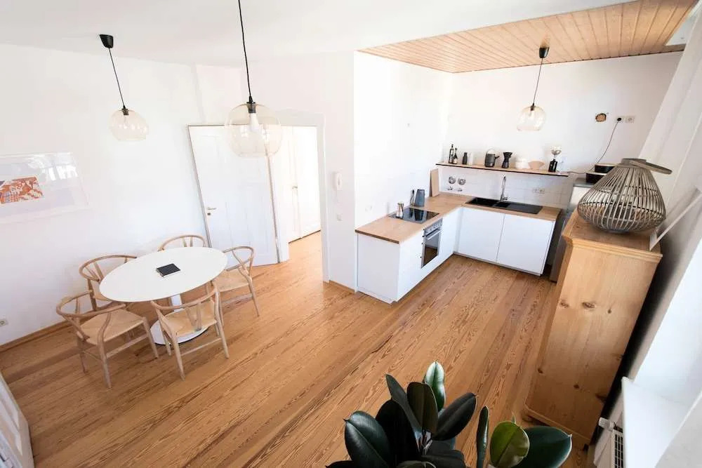Modern design im klassischem Altbau