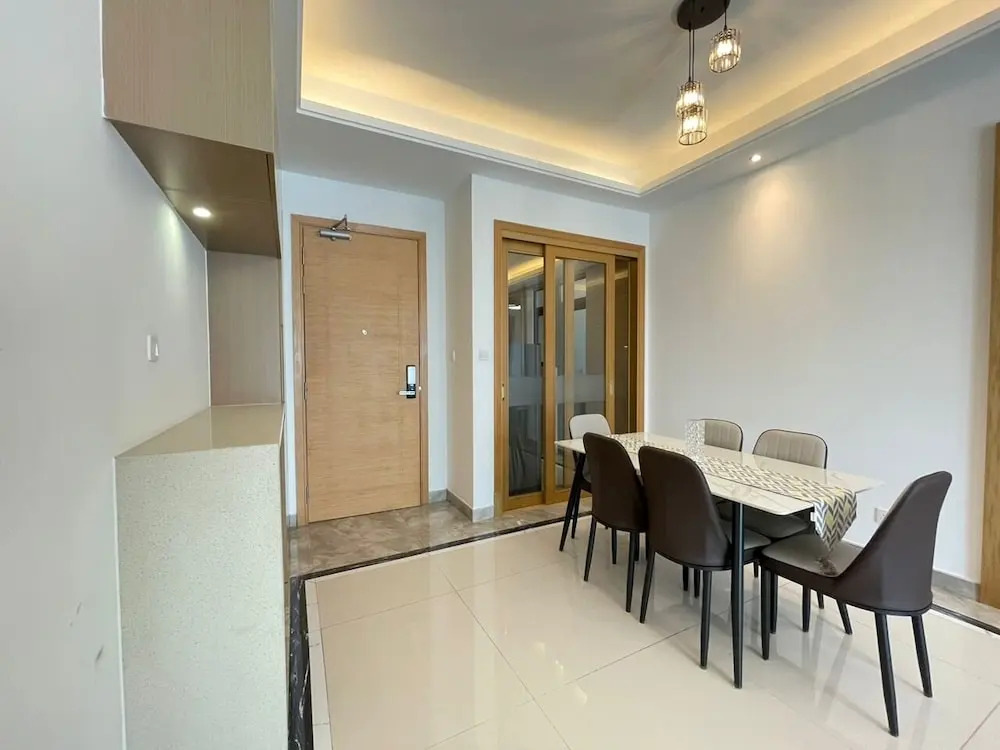 R&F Princess Cove Seine Region by FUJU with Seaview at JB City Centre#Adjacent to Singapore#5 mins walk to ClQ#Free Parking#中英文房东