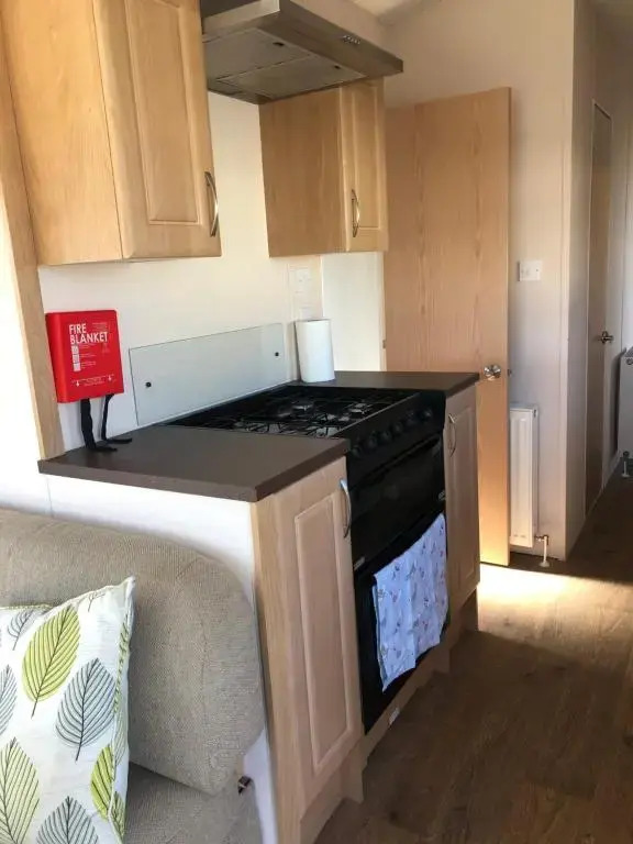 10 berth caravan on marine park in Rhyl