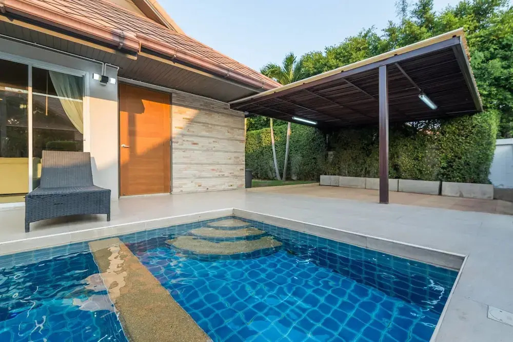 AnB Poolvilla Grand Modern 3BR Jomtien for 10pax