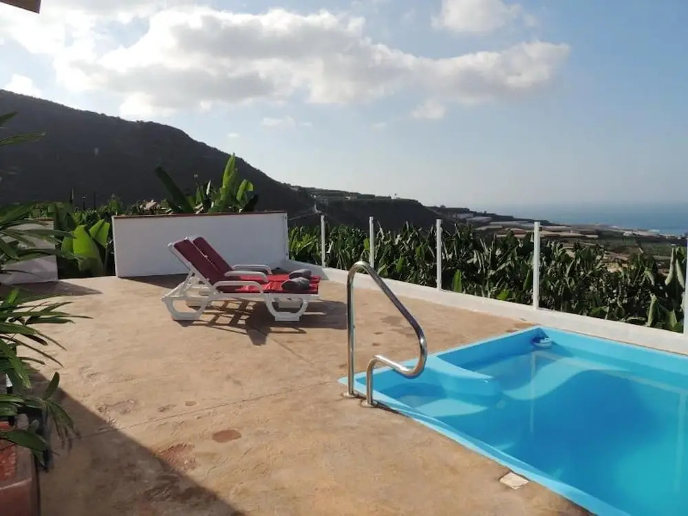 House with 2 Bedrooms in Santiago Del Teide, with Wonderful Sea View, Pool Access, Furnished Terrace - 3 Km From the Beach