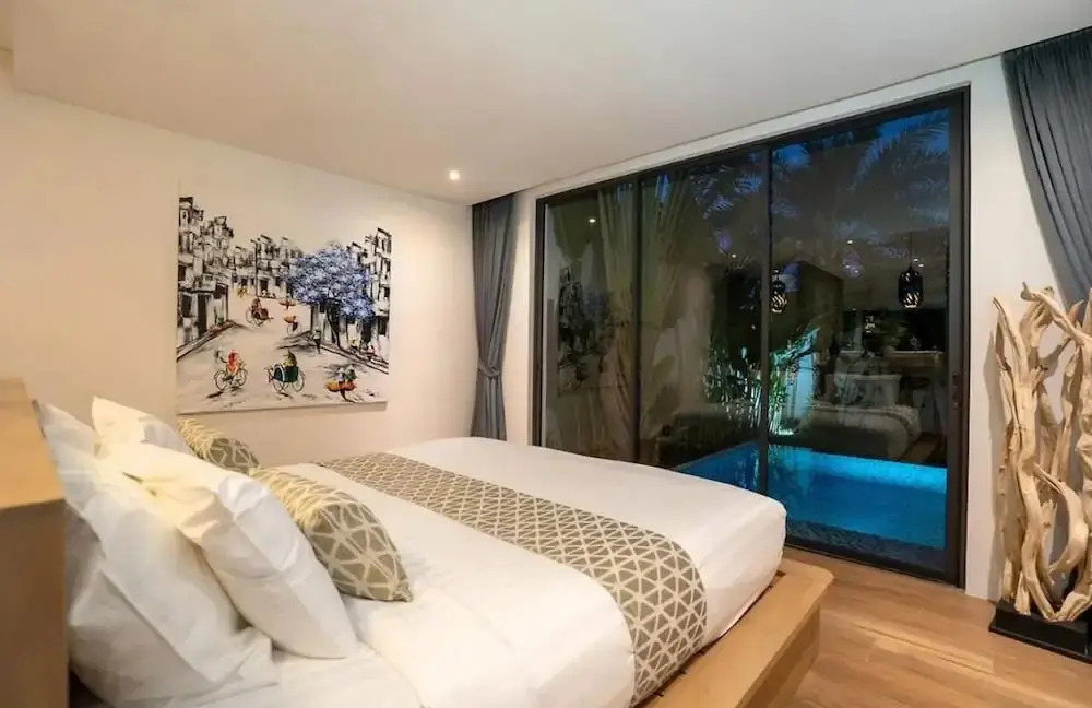 2BR Modern Pool Villa Near the Sea V261