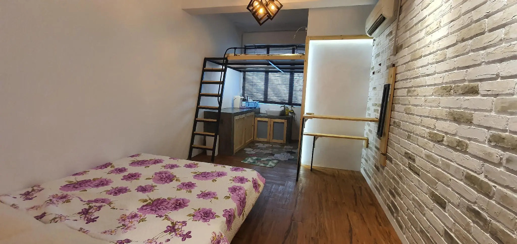 Tiny home living big with happiness.
