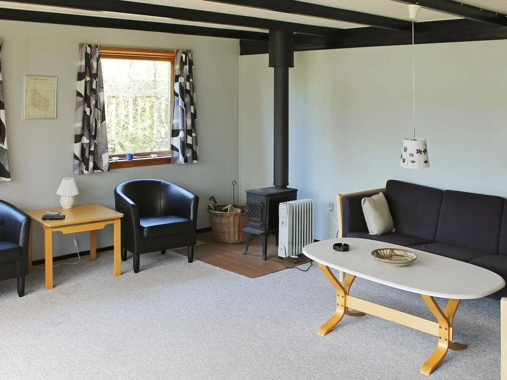 Modern Holiday Home in Bornholm With Roofed Terrace