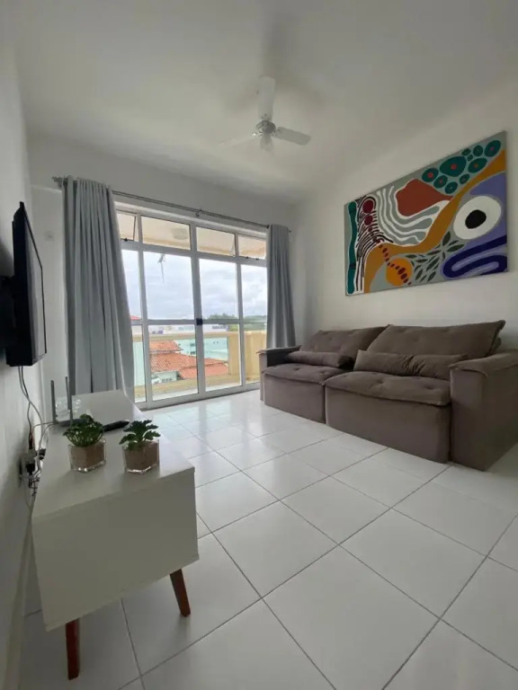 Lindo Apto 2 quartos c/suíte de frente na prainha!
