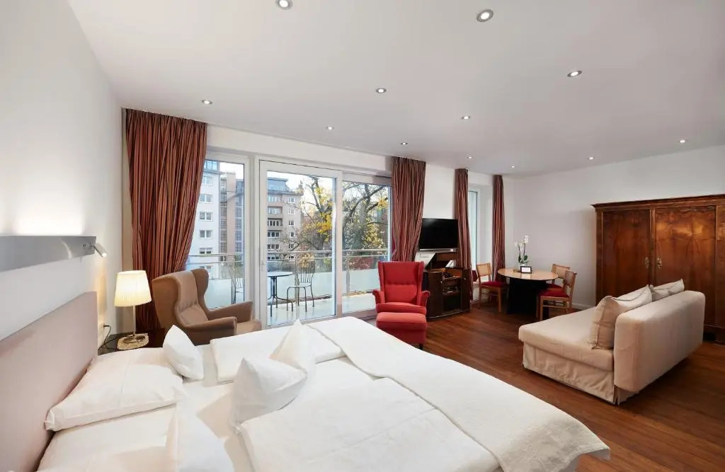 35qm Deluxe Apartment Suites im Stil Design Hotel Vosteen Nähe der Kaiserburg