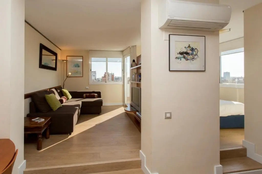 Gaudi penthouse with terrace views