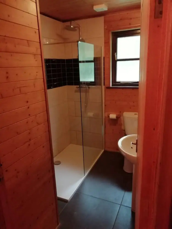 Goldcrest 1-Hot Tub-Woodland Lodges-Carmarthenshire-Tenby