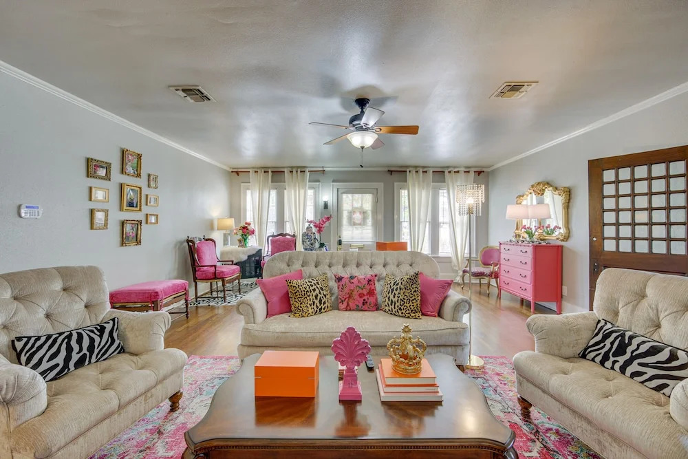 The Pink Azalea - Tyler Home w/ Yard + Patio