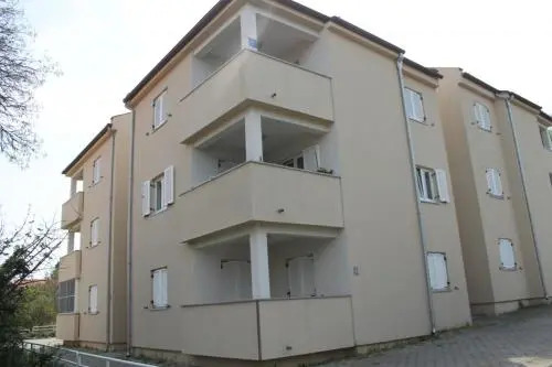 Apartment in Ždrelac with sea view, balcony, air conditioning, Wi-Fi