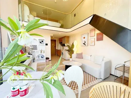 Yuan said sea view art LOFT holiday apartment (Qingdao Evergrande Golden Beach Branch)