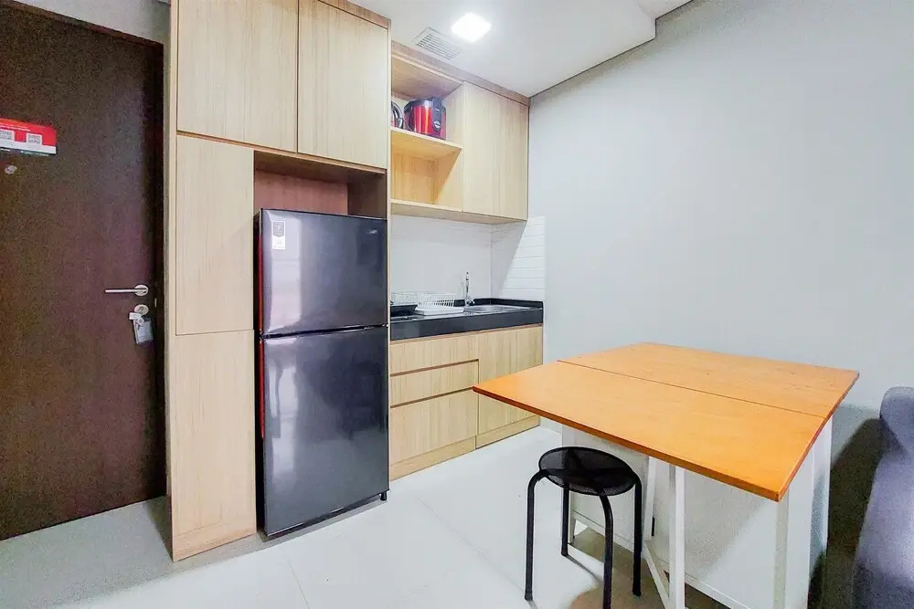 Comfort 1BR at Transpark Bintaro Apartment By Travelio