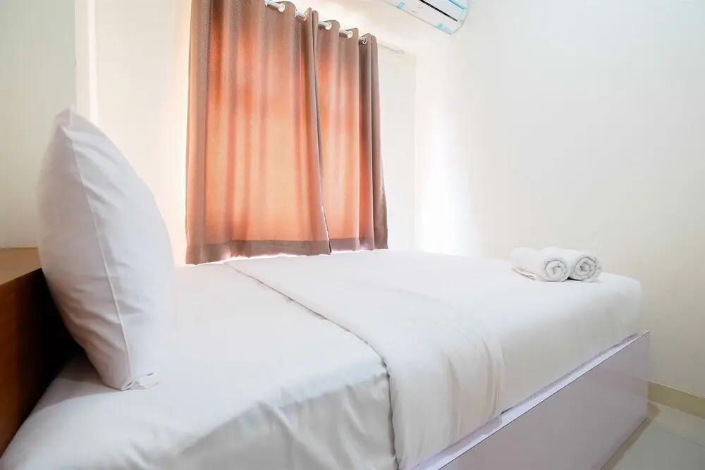 2BR Green Pramuka City Apartment Direct Access to Mall