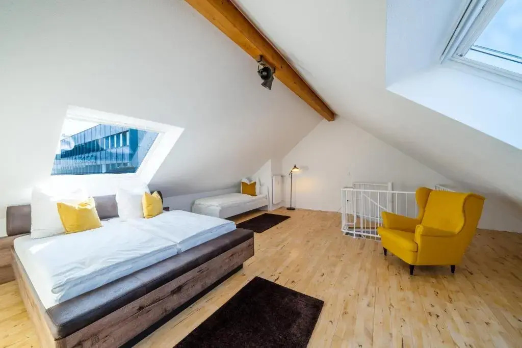 Stylisches Penthouse zentral Tischfussball 100m2 Wii