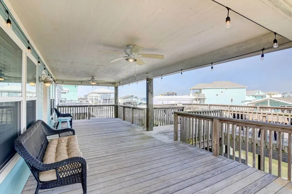 Stilted Galveston Vacation Home w/ Canal Views