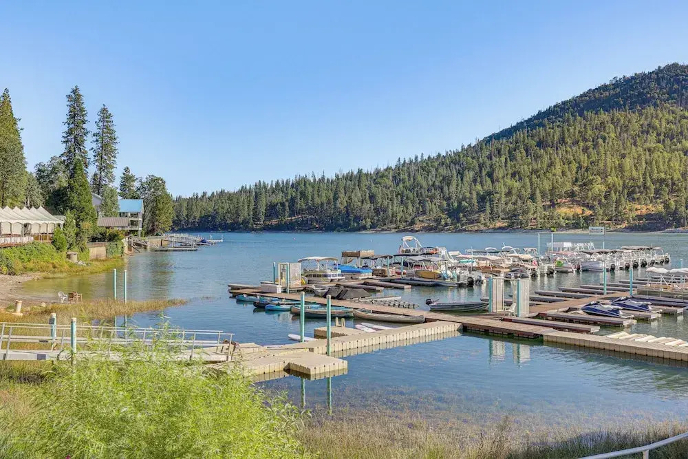 Walk to Marina: Central Bass Lake Studio w/ Deck!