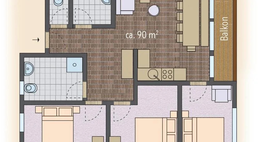 Appartements Salzburgerhof