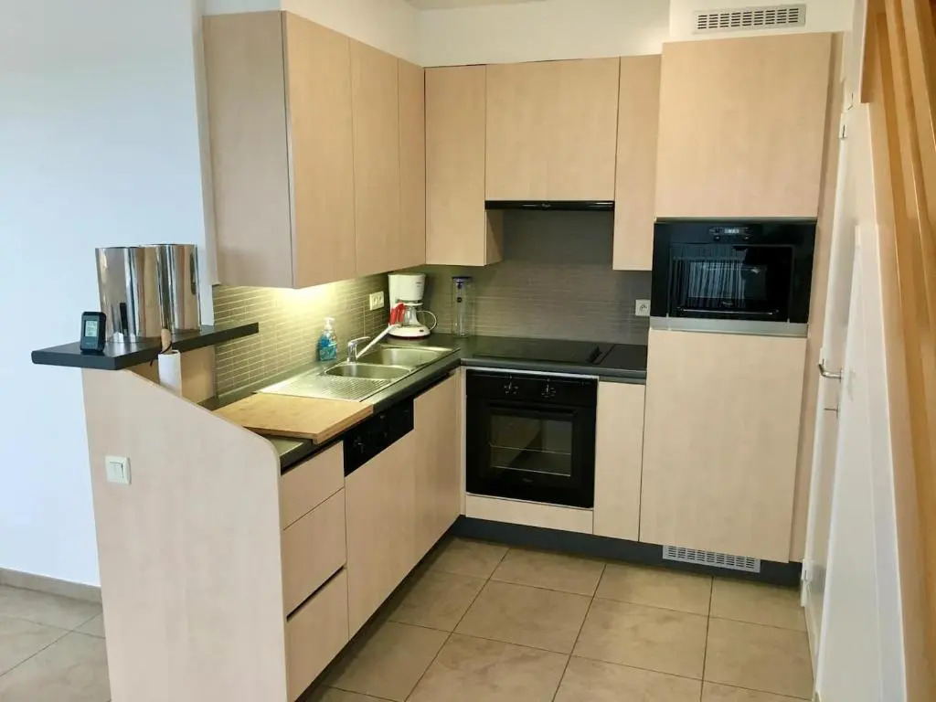 N40D22 Duplexappartement voor 4 pers met terras en zicht op de polders