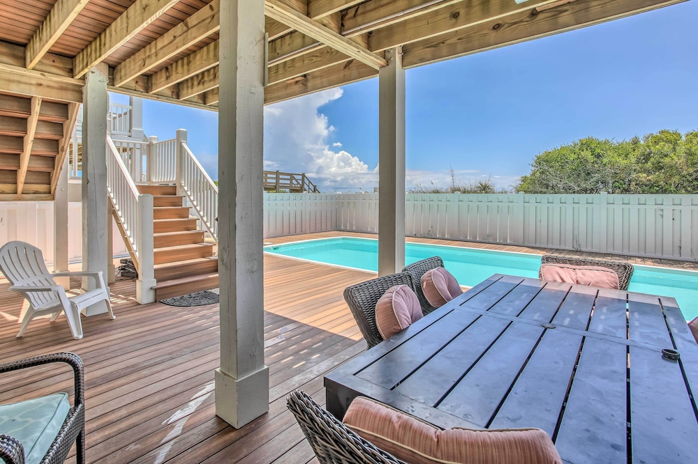 Coastal Retreat w/ Hot Tub: Steps to Beach!