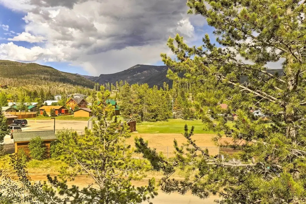 Steps to Grand Lake: Condo w/ Deck & Mtn Views