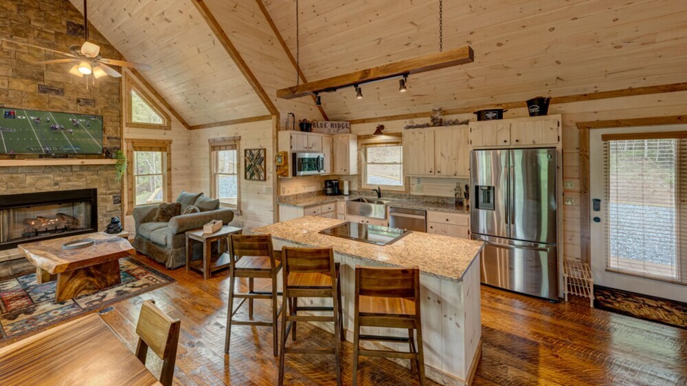 A Cozy Corner Cabin by Escape to Blue Ridge