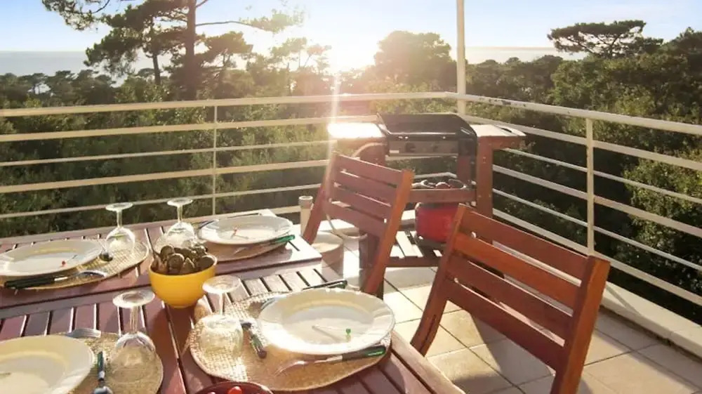 House With 4 Bedrooms in Pyla sur Mer, With Wonderful sea View and Fur