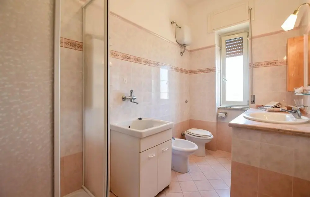 Apartment With one Bedroom in Santa Maria di Castellabate, With Wonderful sea View, Enclosed Garden and Wifi - Near the Beach