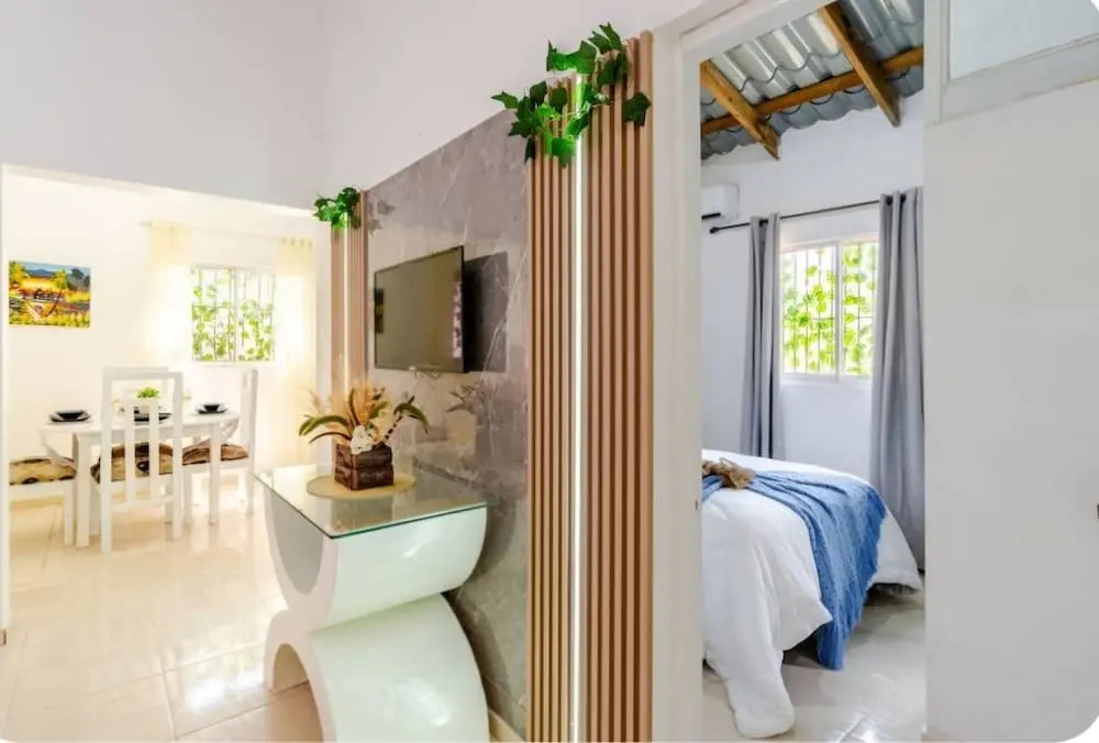 Escape to Puerto Plata, Cozy 2BR Loft in Las Mercedes, 5 Min From Beaches