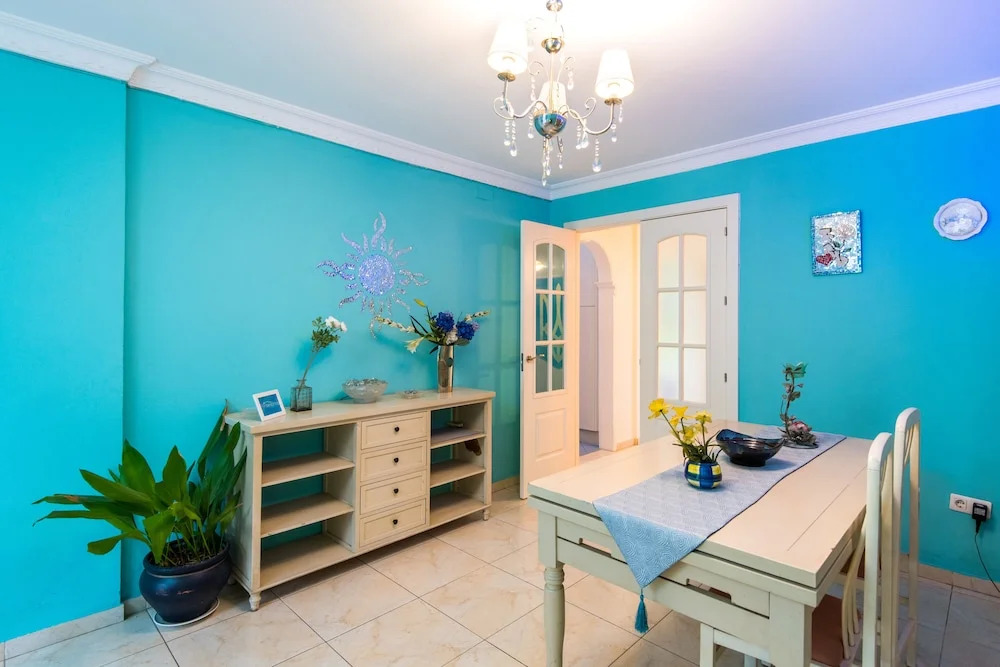 RentAndHomes Los Boliches Blue&Green Apt