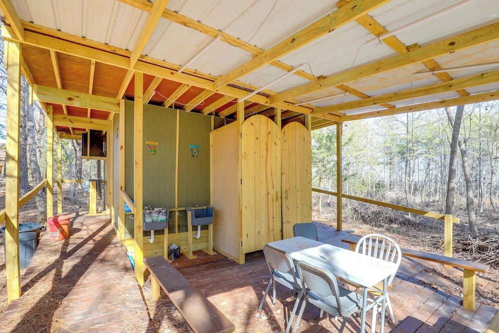 Mtn Cabin 1 Mi to Tiec: Outdoor Kitchen + Fire Pit