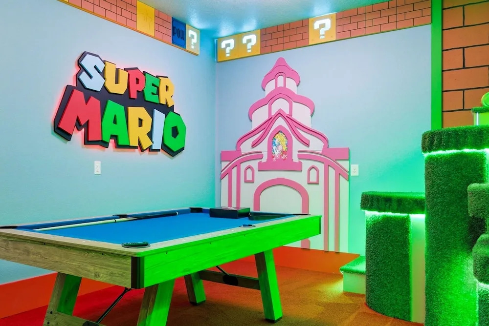 Luxury Themed Villa Pool Theater Game Room