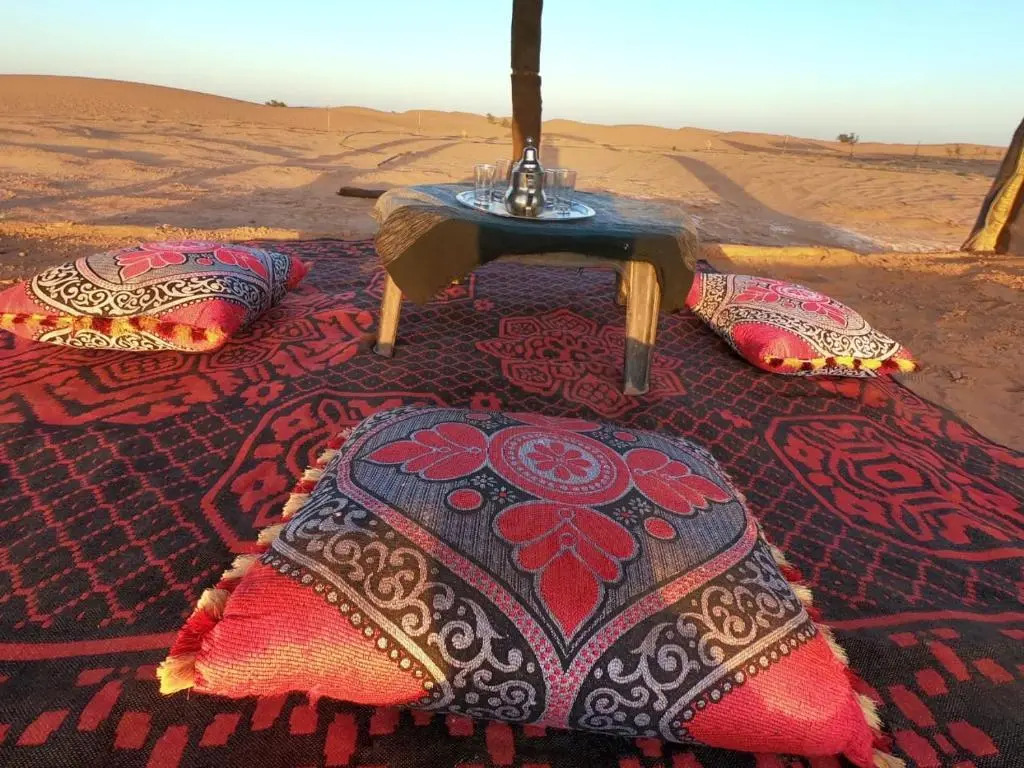 Sahara camp berber under stars
