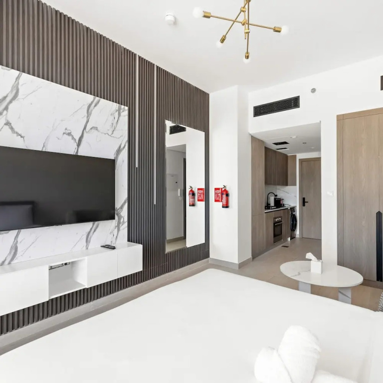 Stylish Studio in New Residence With Pool and gym
