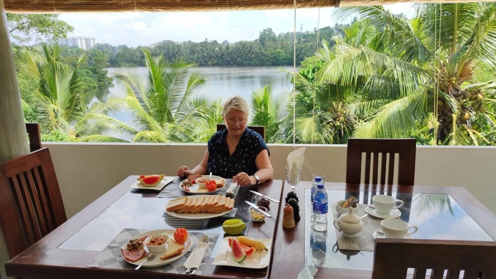 Morning Guest can see Momkeyies and Birds