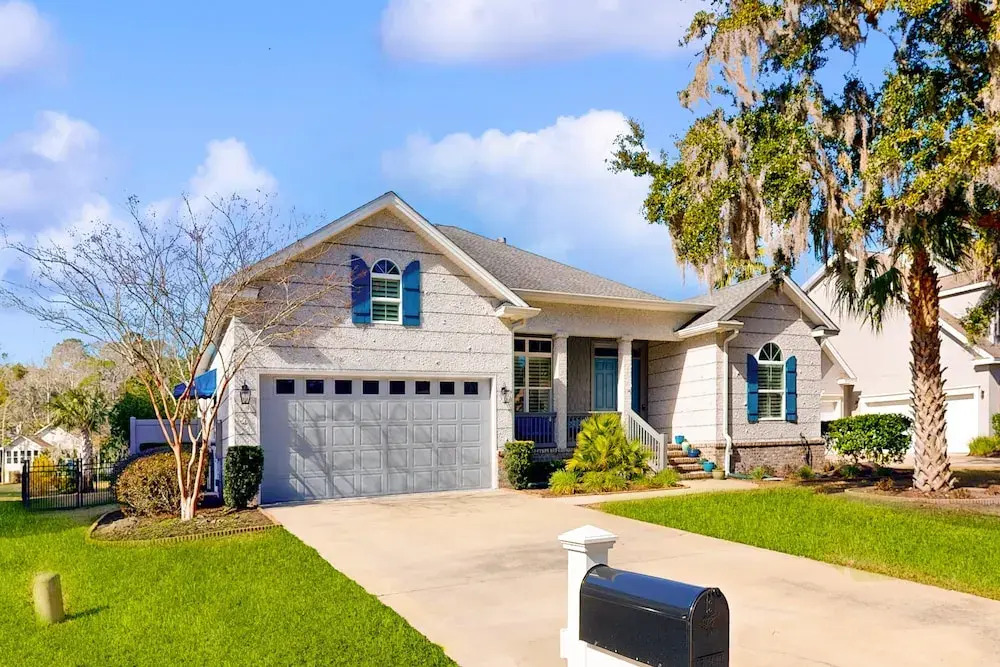 Golf Course-view Home Near Beaches With Deck, Porch, Grill, Streaming, W/d, & AC