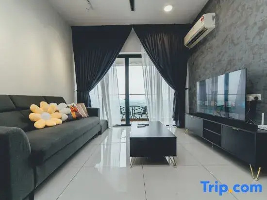 Tranquil Sea View Danga Bay 3BR 6pax