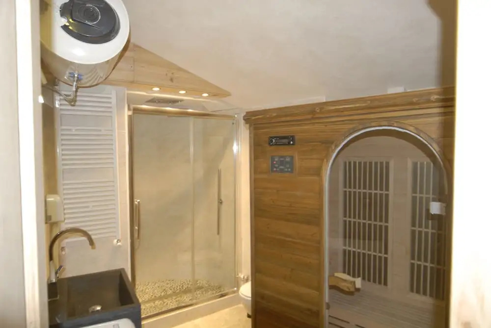 Luxury Sauna Cervinia Panoramic Duplex